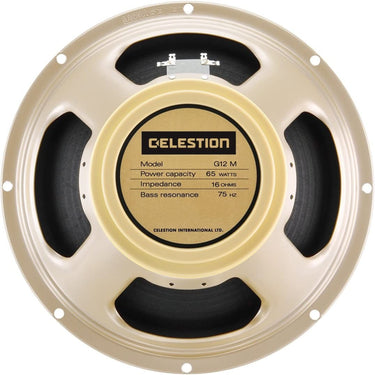 bocina celestion p/guitarra 16 omhs, g12m-65 creamback